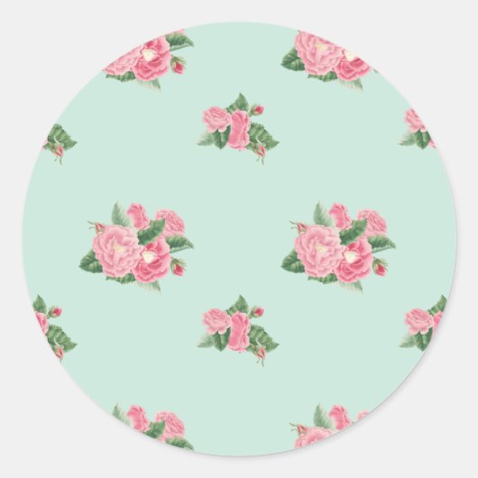 Enteneierblüte Runder Aufkleber (Vorderseite)