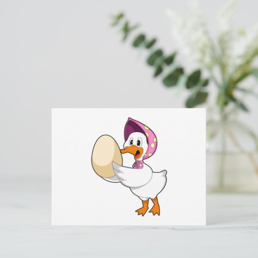 Enteneig Postkarte (Stehend Vorderseite)