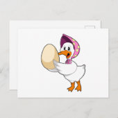 Enteneig Postkarte (Vorne/Hinten)