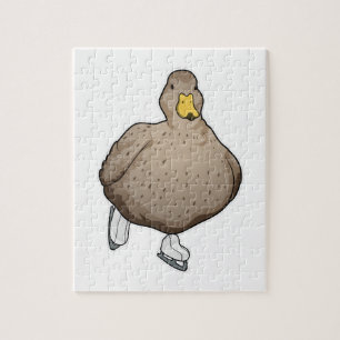 Enteneis Skaten Ice Skate Puzzle