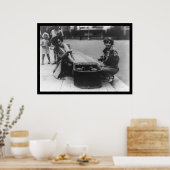 Entenfang in Washington, D.C. 1926 Poster (Küche)