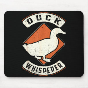 Entenflüsterer Vintage Clic Retro Tierliebe Mousepad