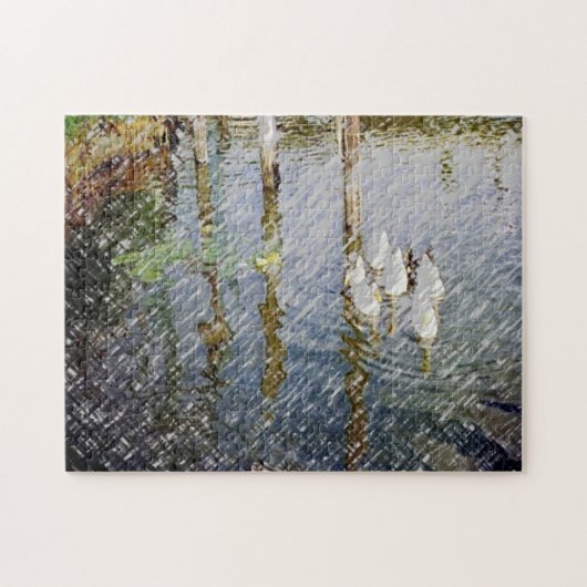 Entenfotografie Puzzle (Horizontal)