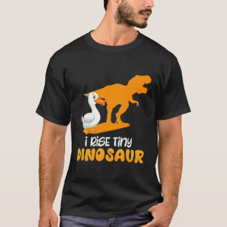 Entenhalter I Rise Tiny Dinosaur Duck Lovers Duckl T-Shirt