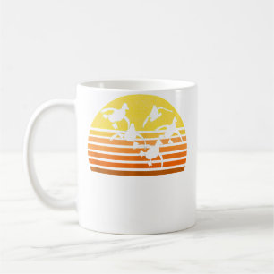 Entenjagd aus dem Versteck Vater Wasserwild Jäger Kaffeetasse