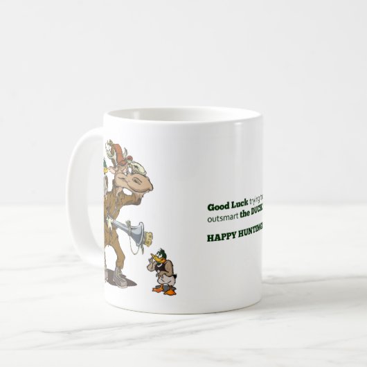 Entenjagd | Chester Mafuffy Tasse (Vorderseite Links)