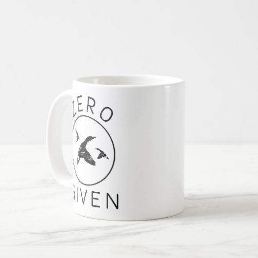Entenjagd Coffee Tasse Geschenk für Jäger (Vorderseite Links)