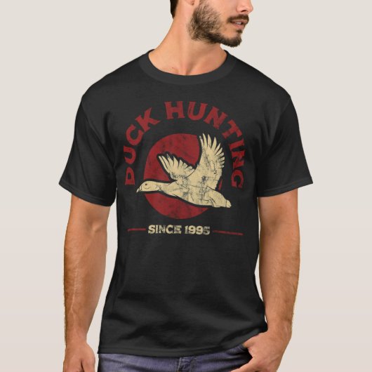 Entenjagd cooler Tierfreund T-Shirt (Vorderseite)