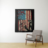 Entenjagd erschüttert Patriotische amerikanische F Wandteppich (Beispiel)