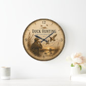 Entenjagd  große wanduhr (Zuhause)
