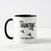 Entenjagd Jagdsport Hobby Mallard Männer Tasse (Links)