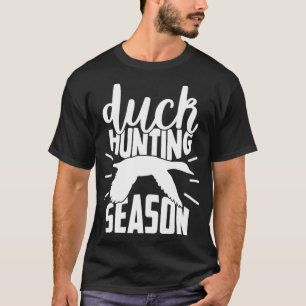 Entenjagd Jahreszeit coole Tierkunst T-Shirt