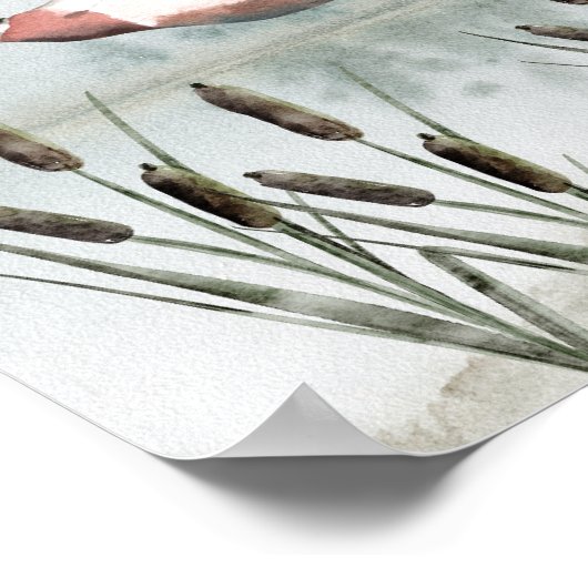 Entenjagd Kinderzimmer Wallfahrtskirche Madonna de Poster (Ecke)