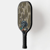 Entenjagd Labrador Retriever Bottomland Camouflage Pickleball Schläger (Links)