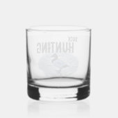 Entenjagd Mallard Outdoor Sport Hobby Whiskyglas (Rückseite)
