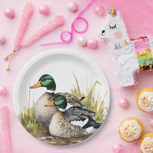 Entenjagd Pappteller (Party)