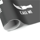 Entenjagd Pfeife nennen mich Forester-Jäger Geschenkpapier (Rolleneckpunkt)