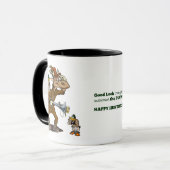 Entenjagd Tasse | Elche Tasse | Qwiznibet (Vorderseite Links)