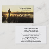 Entenjagd-Visitenkarte Visitenkarte (Vorne/Hinten)