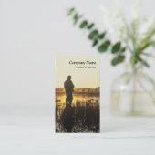 Entenjagd-Visitenkarte Visitenkarte (Stehend Vorderseite)