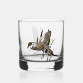 Entenjagd Whiskyglas (Vorderseite)
