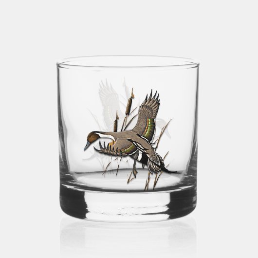 Entenjagd Whiskyglas (Rückseite)