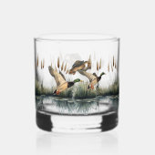 Entenjagd Whiskyglas (Rückseite)