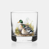 Entenjagd Whiskyglas (Vorderseite)
