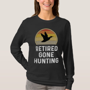 Entenjäger Ente im Ruhestand beim Jagen T-Shirt