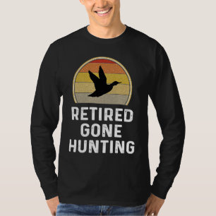 Entenjäger Ente im Ruhestand beim Jagen T-Shirt