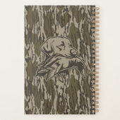 Entenjäger mit Hund Wald-Tiefebene Camo Planer (Rückseite)