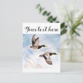 Entenjäger Postkarte (Stehend Vorderseite)