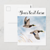 Entenjäger Postkarte (Vorne/Hinten)
