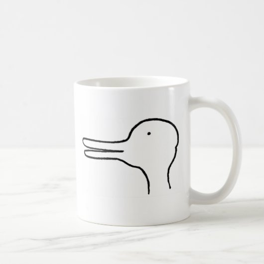 Entenkaninchen - wittgenstein kaffeetasse (Rechts)