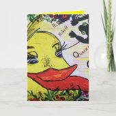 Entenkind Geburtstagskarte Karte (Vorderseite)