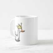 Entenkönigin Kaffeetasse (Vorderseite Links)