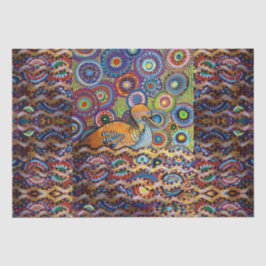 Entenmalerei   seidenpapier