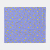 Entenmuster Fleecedecke (Vorderseite (Horizontal))