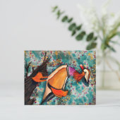 Entenpostkarte Postkarte (Stehend Vorderseite)