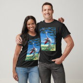 Entenquak Gans Morgenroutine T-Shirt (Unisex)