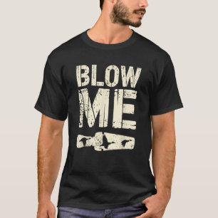 Entenruf blas mich lustiger Wasservogeljäger Humor T-Shirt