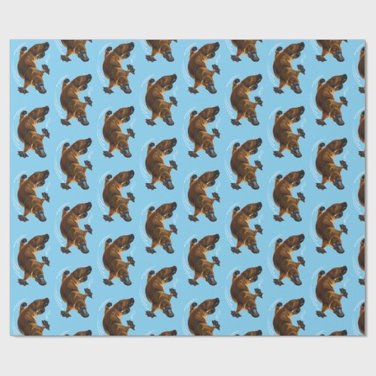 Entenschildkröte Geschenkpapier (Flach)