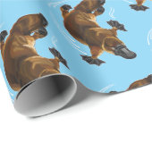 Entenschildkröte Geschenkpapier (Rolleneckpunkt)