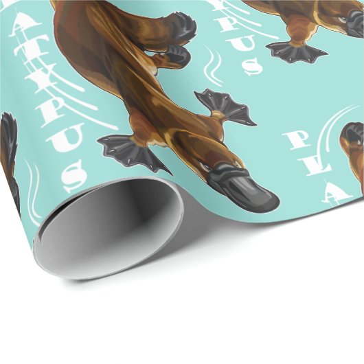 Entenschildkröte Geschenkpapier (Rolleneckpunkt)