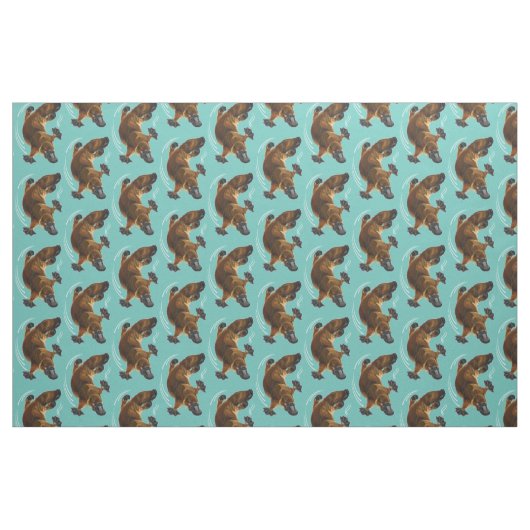 Entenschildkröte Stoff (Fat Quarter (45,7 x 55,9 cm))