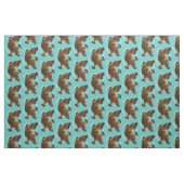Entenschildkröte Stoff (Fat Quarter (45,7 x 55,9 cm))