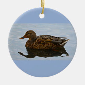 Entenschmuck-Foto Keramik Ornament