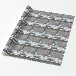 Ententeich bei Ste. Marie Du Lac Geschenkpapier