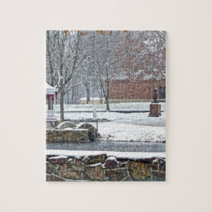 Ententeich bei Ste. Marie Du Lac Puzzle