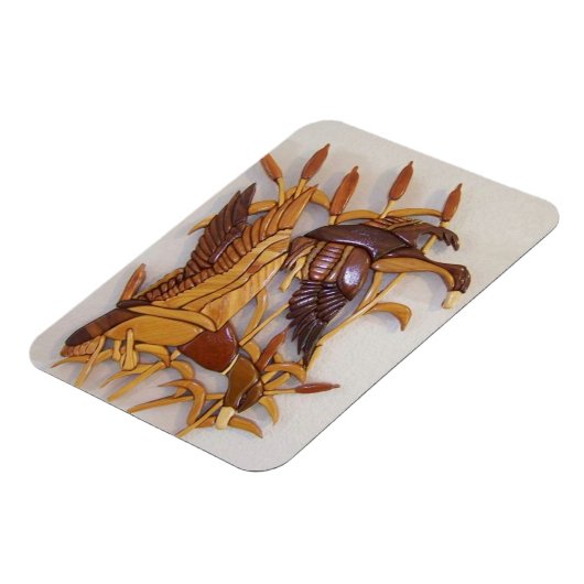 "Ententeich-Flug" Magnet (Linke Seite)